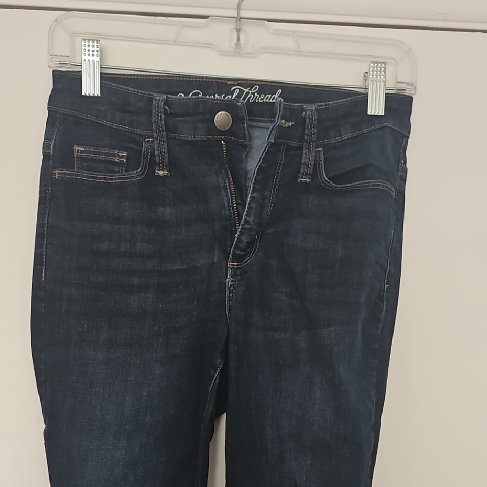 Universal Thread Women's Deep Indigo Skinny Jeans